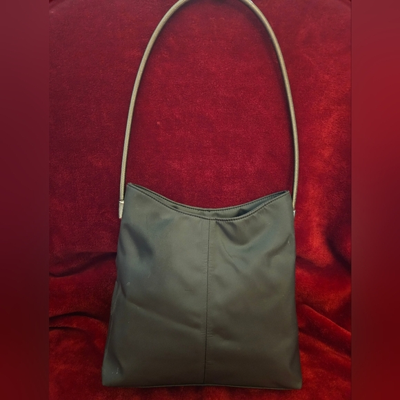 INC Gray Shoulder Bag with Silver Metal Shoulder Strap - Picture 16 of 16